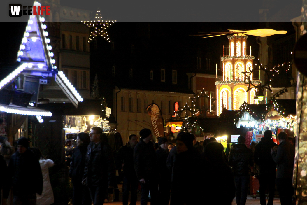 Hofer Weihnachtswelt 2013 Eröffnung