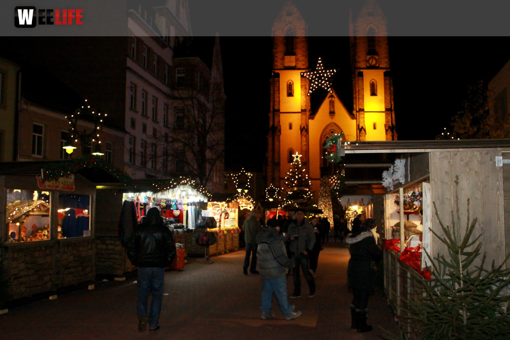 Hofer Weihnachtswelt 2013 Eröffnung