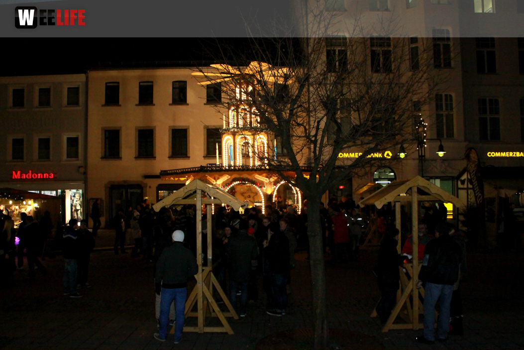 Hofer Weihnachtswelt 2013 Eröffnung