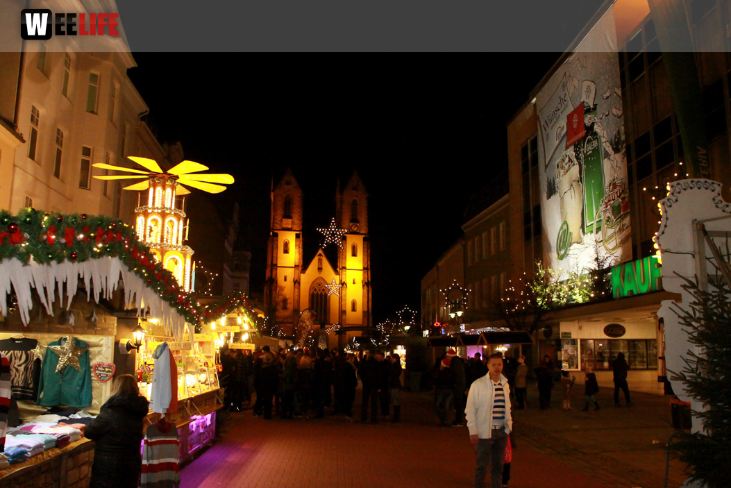 Hofer Weihnachtswelt 2013 Eröffnung