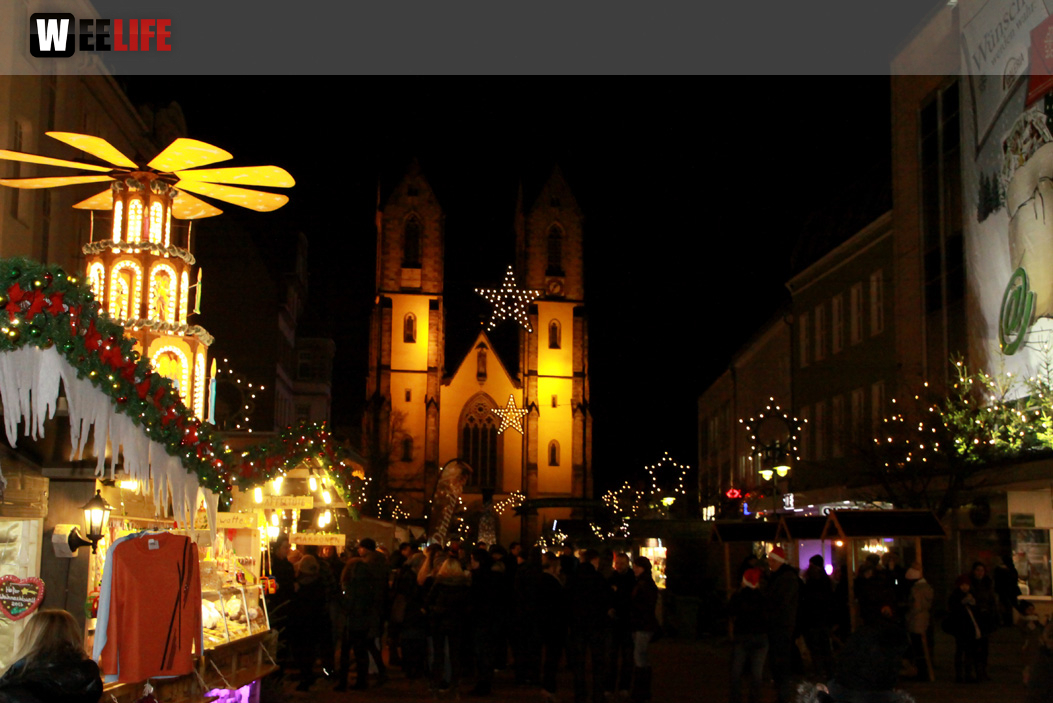 Hofer Weihnachtswelt 2013 Eröffnung