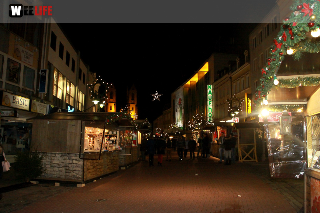 Hofer Weihnachtswelt 2013 Eröffnung