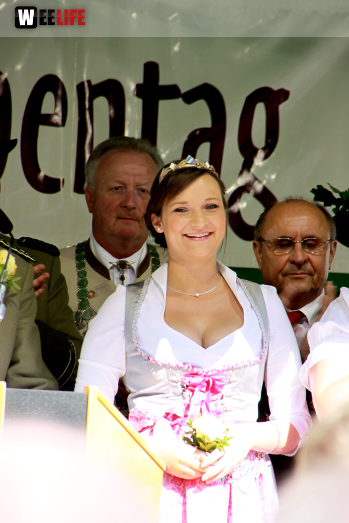 Aufstellung und Proklamation des Schlappenkönigs