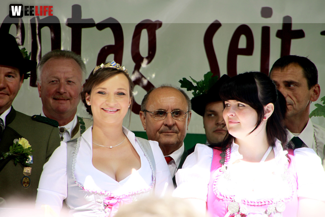 Aufstellung und Proklamation des Schlappenkönigs