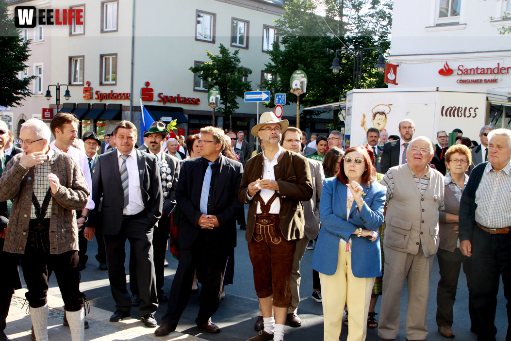 Aufstellung und Proklamation des Schlappenkönigs