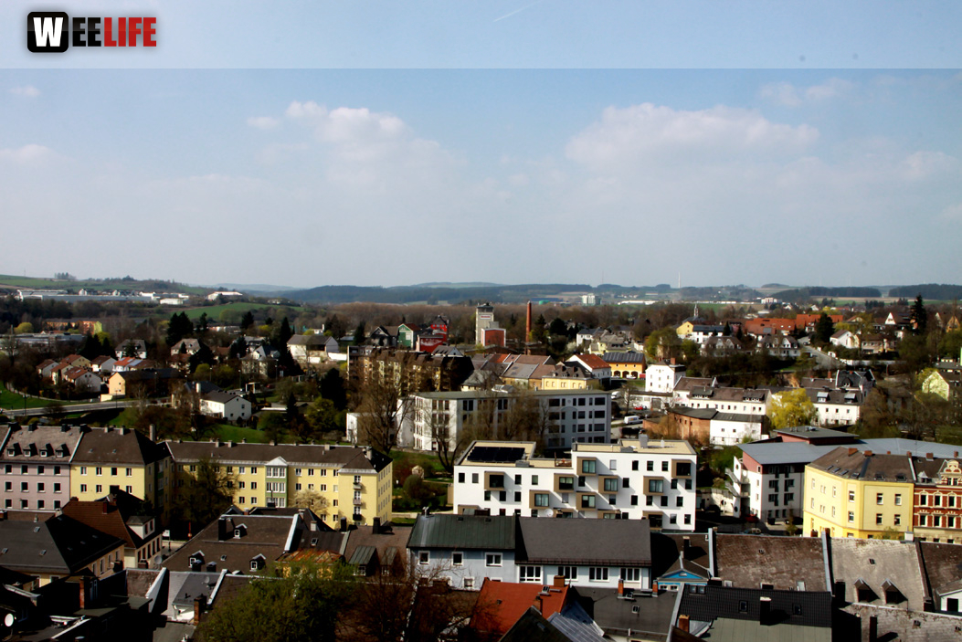 Über den Wolken von Hof