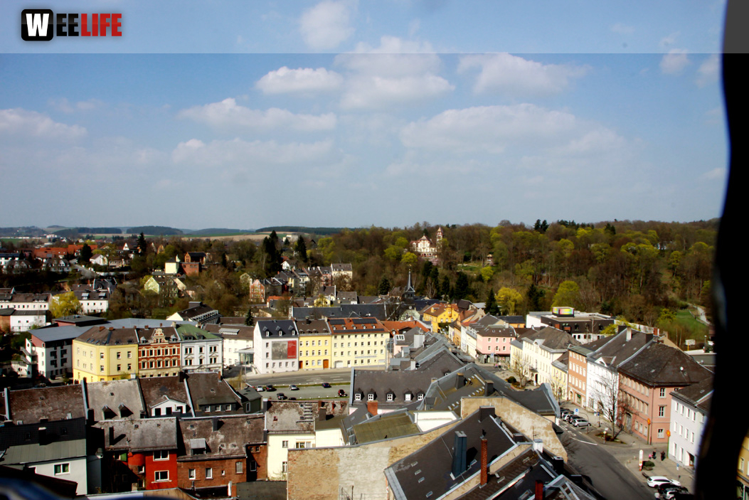 Über den Wolken von Hof