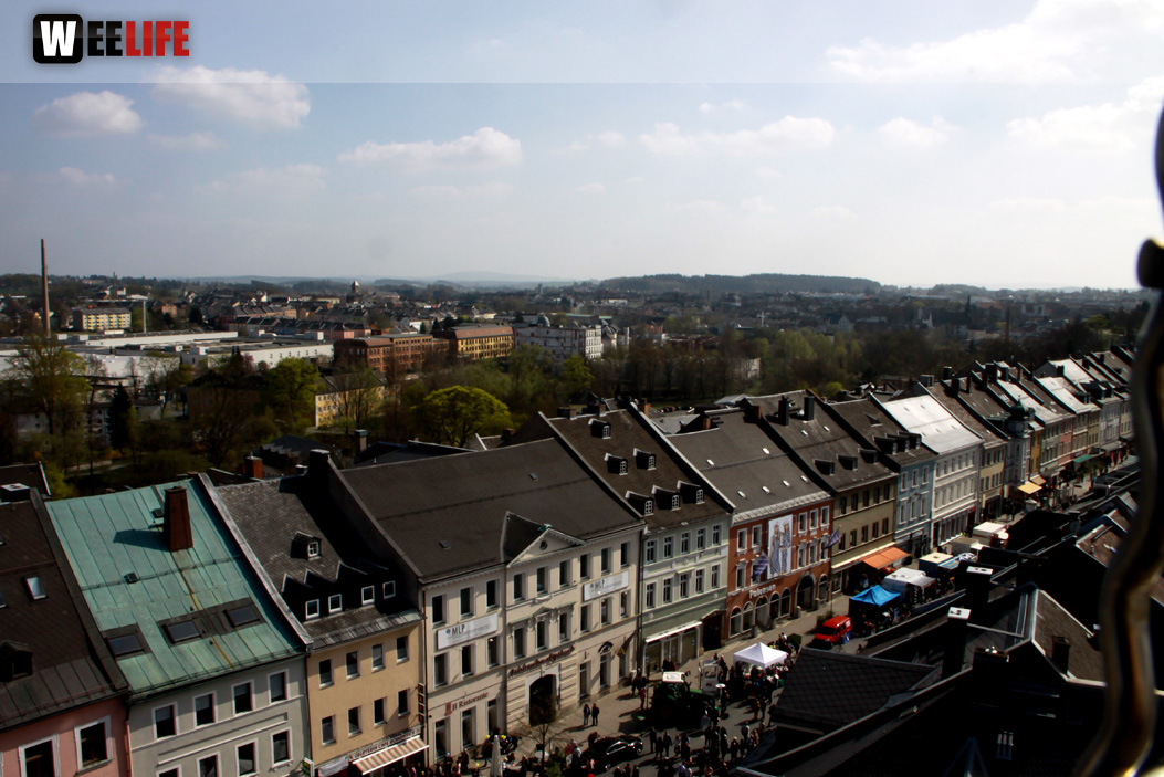 Über den Wolken von Hof