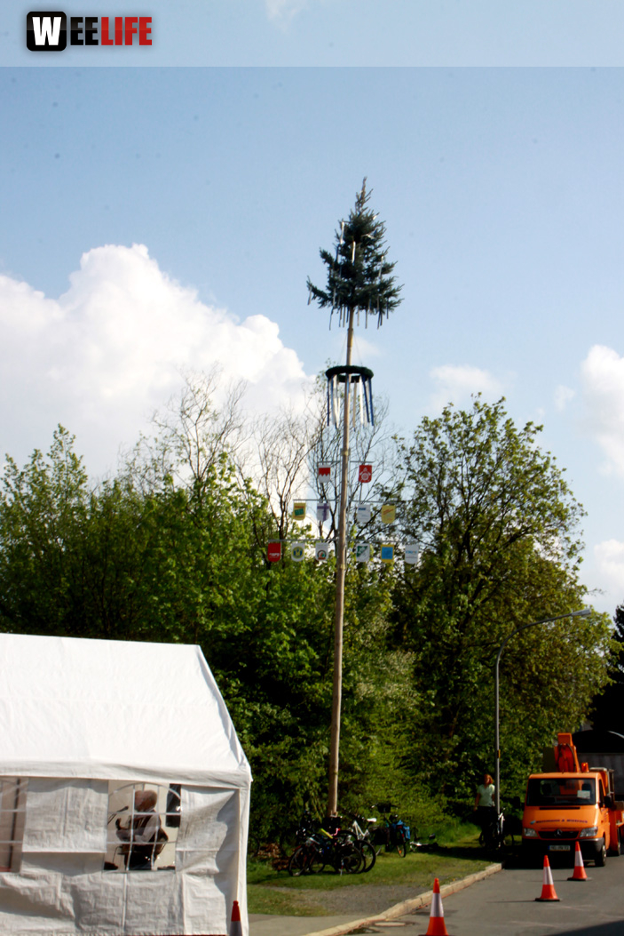 Maifeier der Moschendorfer Vereine mit Kornberg Echo