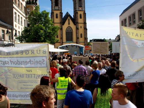 CSU Kundgebung mit Dr.Angela Merkel und Horst Seehofer – Foto 12