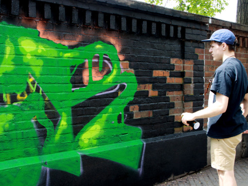 Hoftex Graffiti Die Mauer muss Bunt – Foto 36