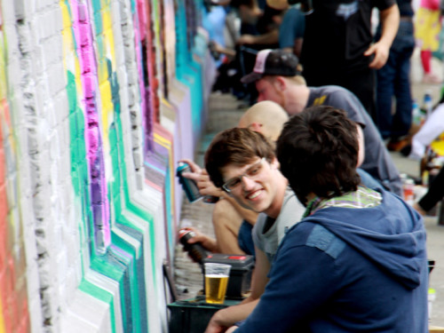 Hoftex Graffiti Die Mauer muss Bunt – Foto 56