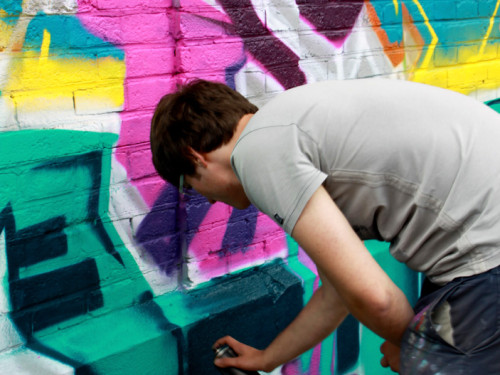 Hoftex Graffiti Die Mauer muss Bunt – Foto 59