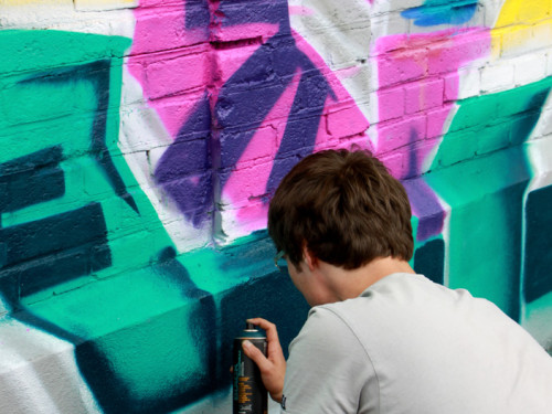 Hoftex Graffiti Die Mauer muss Bunt – Foto 60