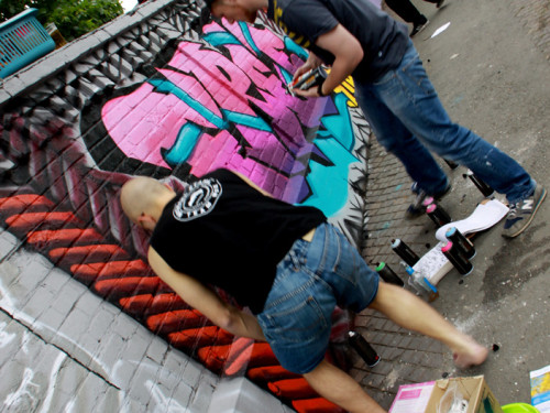 Hoftex Graffiti Die Mauer muss Bunt – Foto 63