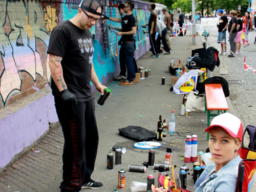 Hoftex Graffiti Die Mauer muss Bunt – Foto 68