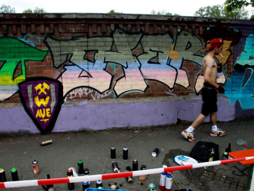 Hoftex Graffiti Die Mauer muss Bunt – Foto 70
