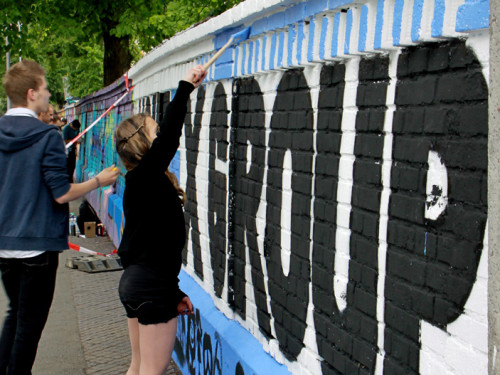 Hoftex Graffiti Die Mauer muss Bunt – Foto 77