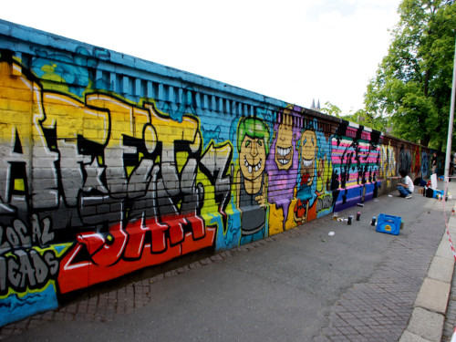 Hoftex Graffiti Die Mauer muss Bunt – Foto 97