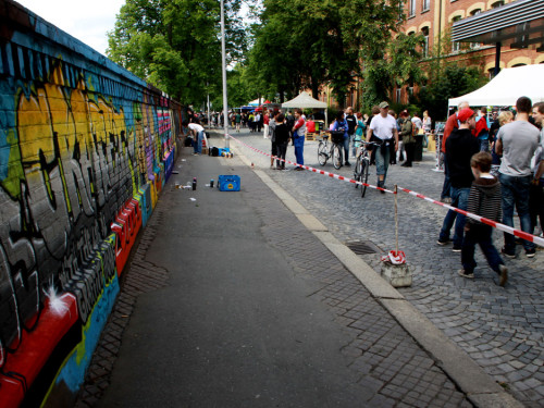 Hoftex Graffiti Die Mauer muss Bunt – Foto 100