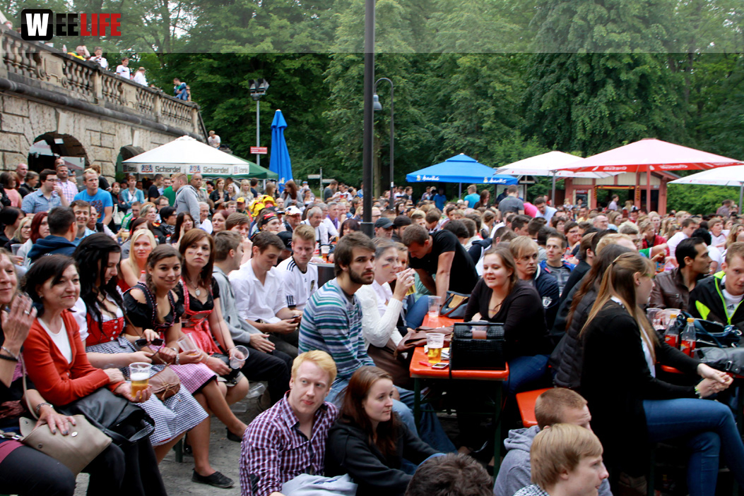 Public Viewings Fussball WM Deutschland Portugal 16.6.2014