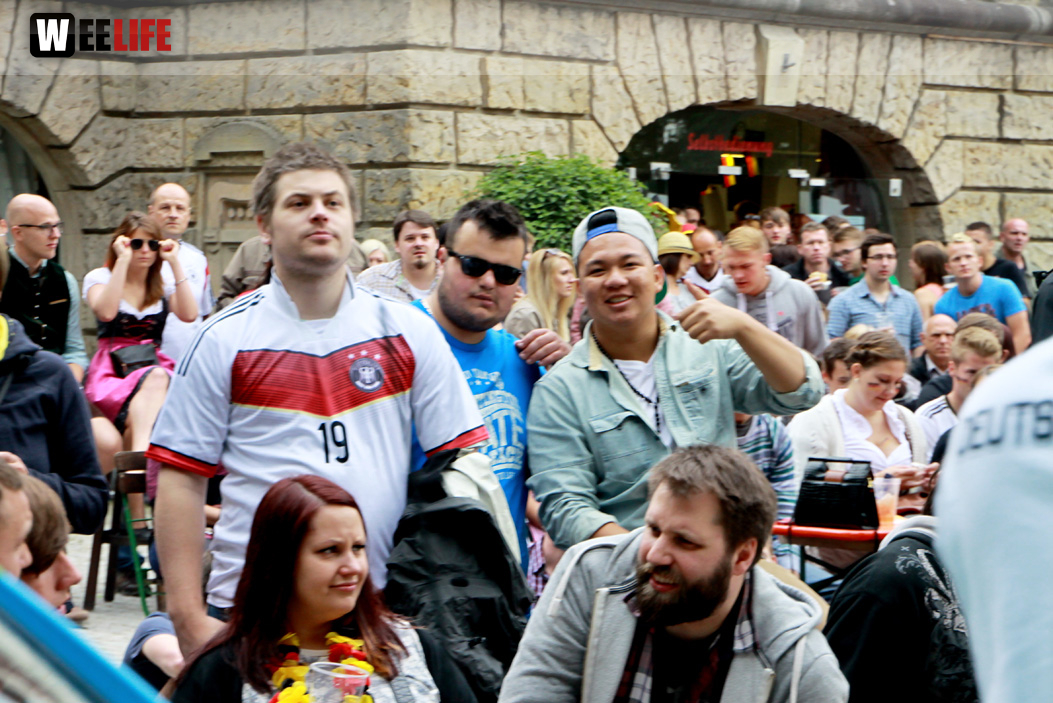 Public Viewings Fussball WM Deutschland Portugal 16.6.2014