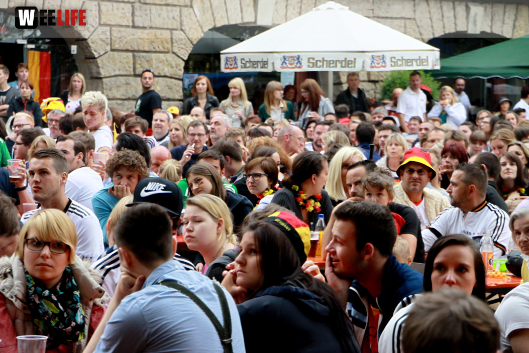 Public Viewings Fussball WM Deutschland Portugal 16.6.2014