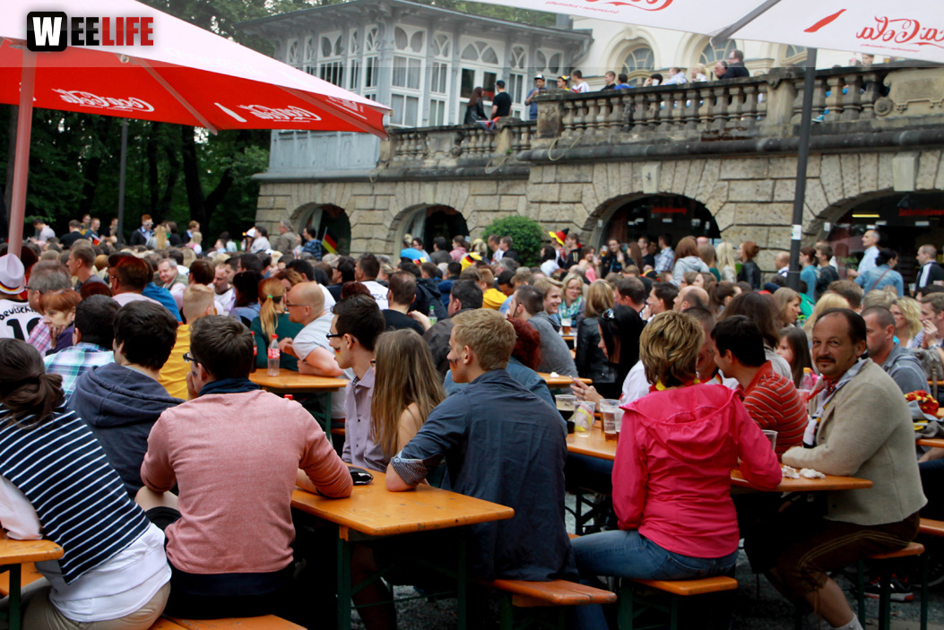 Public Viewings Fussball WM Deutschland Portugal 16.6.2014