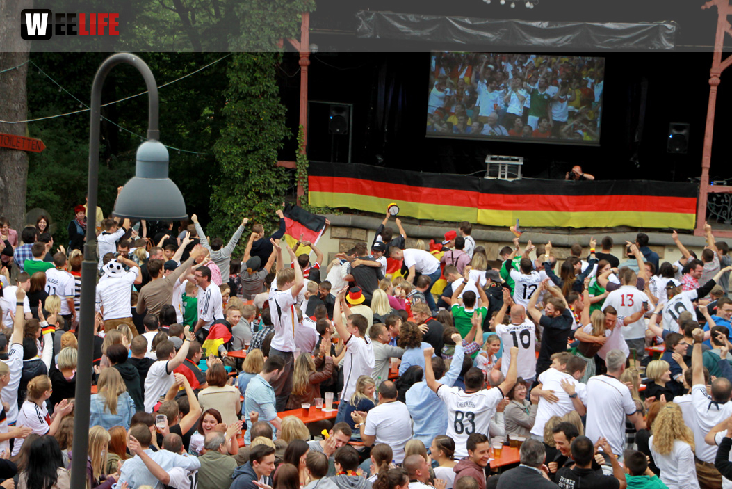 Public Viewings Fussball WM Deutschland Portugal 16.6.2014