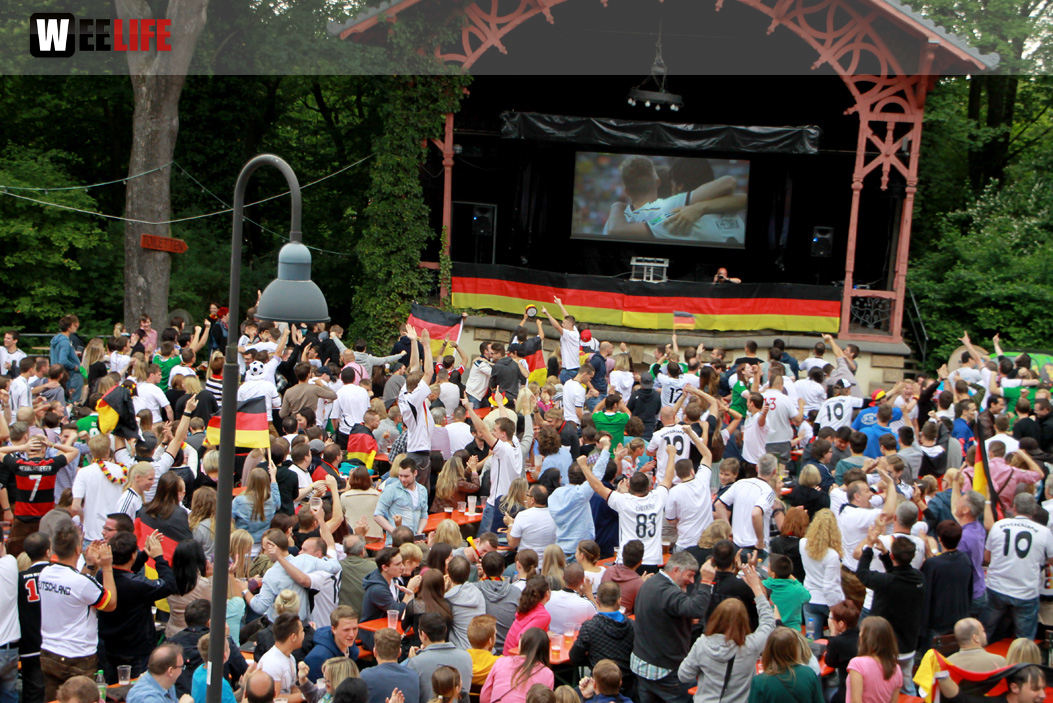 Public Viewings Fussball WM Deutschland Portugal 16.6.2014