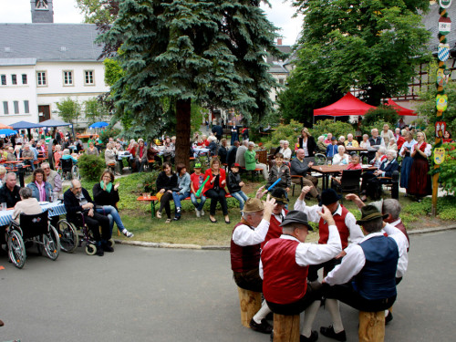 Sommerfest Abends mit Band Obacht 21.6.2014 – Foto 12