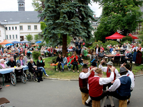 Sommerfest Abends mit Band Obacht 21.6.2014 – Foto 13