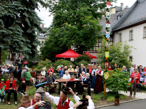 Sommerfest Abends mit Band Obacht 21.6.2014 – Foto 17