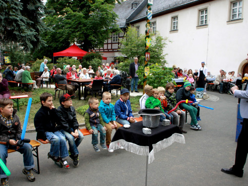 Sommerfest Abends mit Band Obacht 21.6.2014 – Foto 31