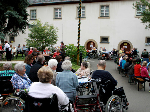 Sommerfest Abends mit Band Obacht 21.6.2014 – Foto 34