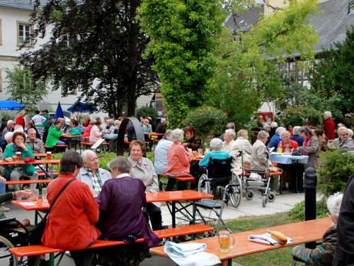 Sommerfest Abends mit Band Obacht 21.6.2014 – Foto 35