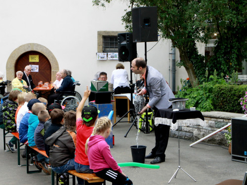 Sommerfest Abends mit Band Obacht 21.6.2014 – Foto 36
