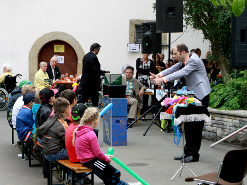 Sommerfest Abends mit Band Obacht 21.6.2014 – Foto 45