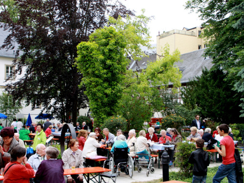 Sommerfest Abends mit Band Obacht 21.6.2014 – Foto 50
