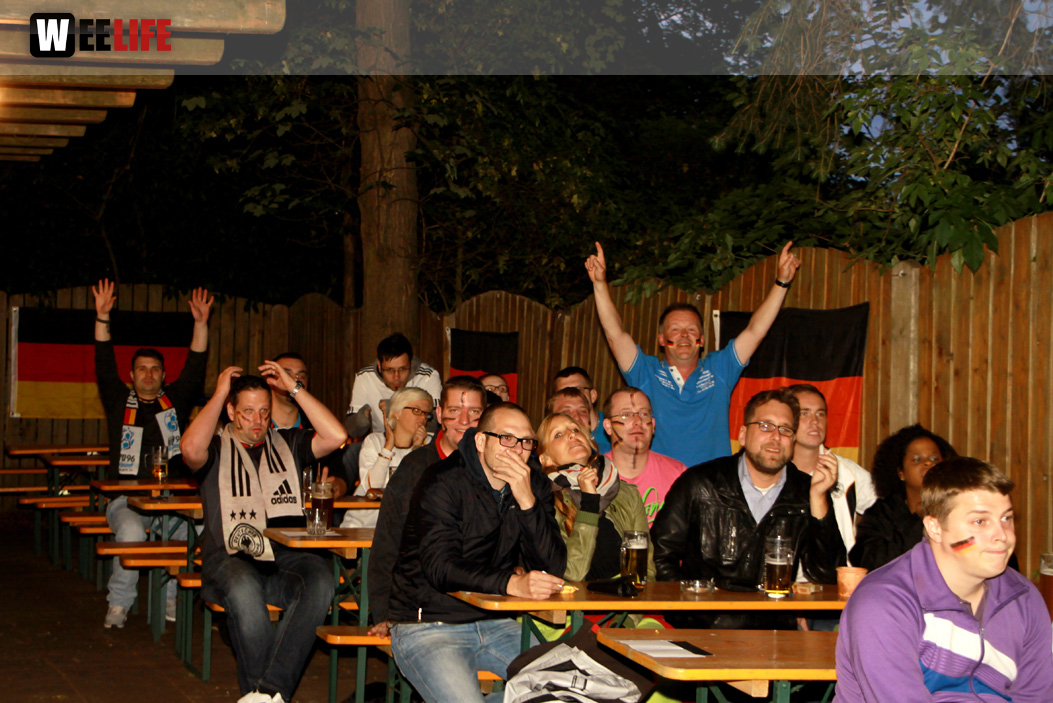 Public Viewings Fussball WM Deutschland Ghana