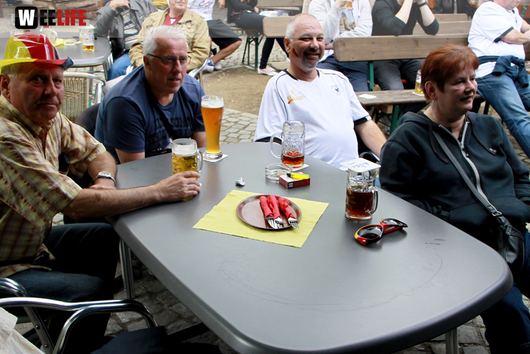 Public Viewings Fussball WM Deutschland USA 26.6.2014 Kneipen