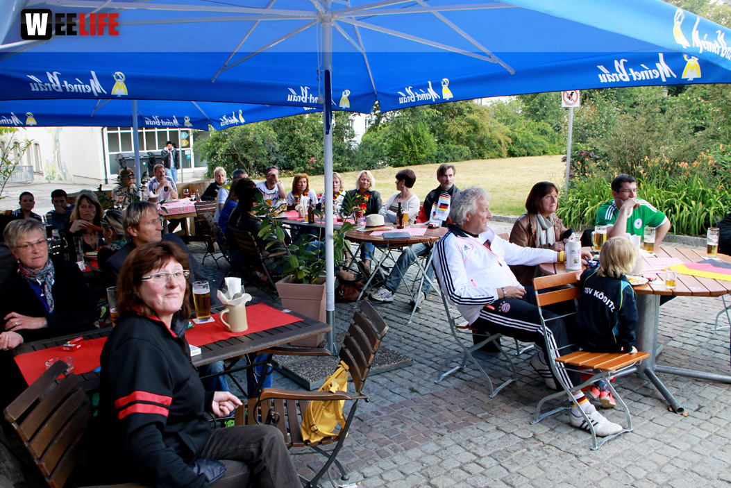 Public Viewings Fussball WM Deutschland USA 26.6.2014 Kneipen
