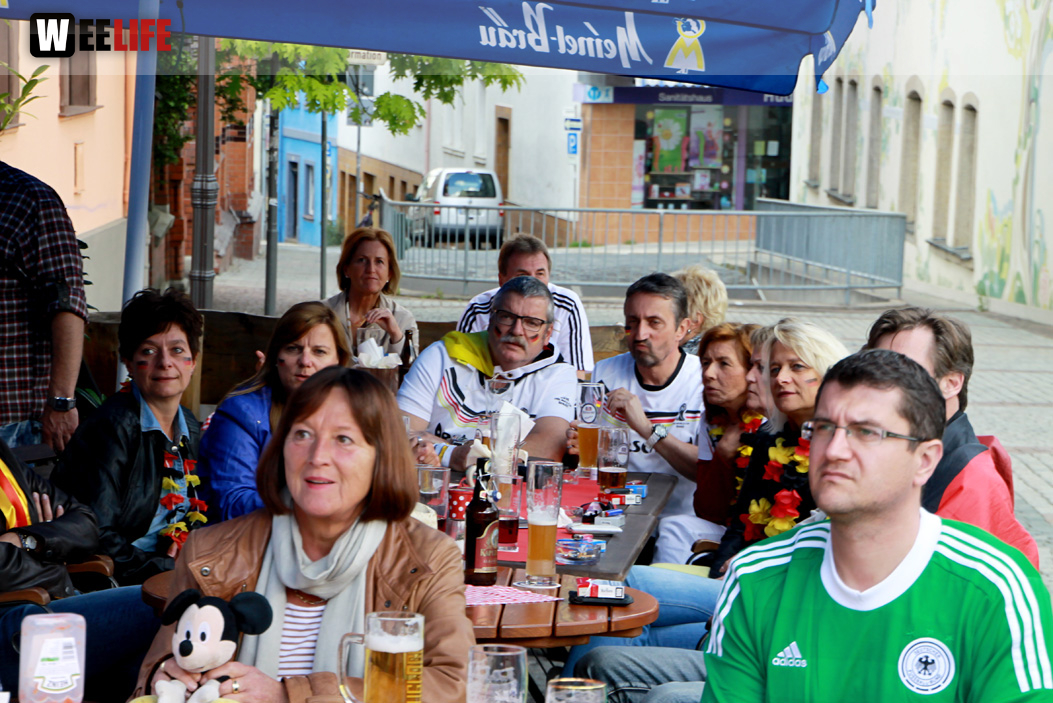 Public Viewings Fussball WM Deutschland USA 26.6.2014 Kneipen