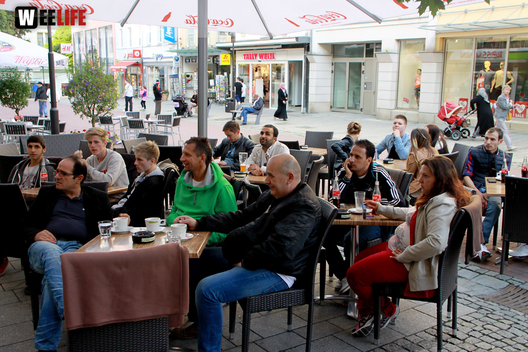 Public Viewings Fussball WM Deutschland USA 26.6.2014 Kneipen