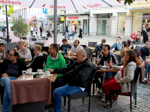 Public Viewings Fussball WM Deutschland USA 26.6.2014 Kneipen – Foto 17