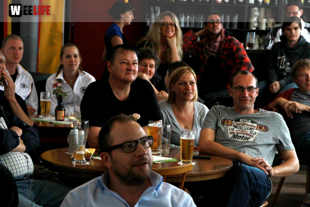 Public Viewings Fussball WM Deutschland USA 26.6.2014 Kneipen