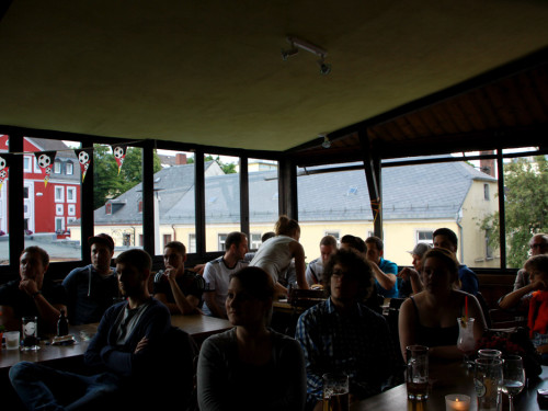Public Viewings Fussball WM Deutschland USA 26.6.2014 Kneipen – Foto 42
