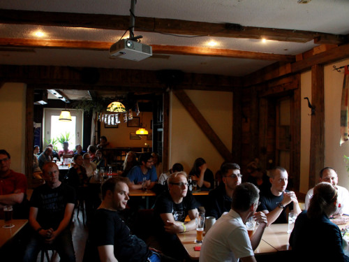 Public Viewings Fussball WM Deutschland USA 26.6.2014 Kneipen – Foto 46