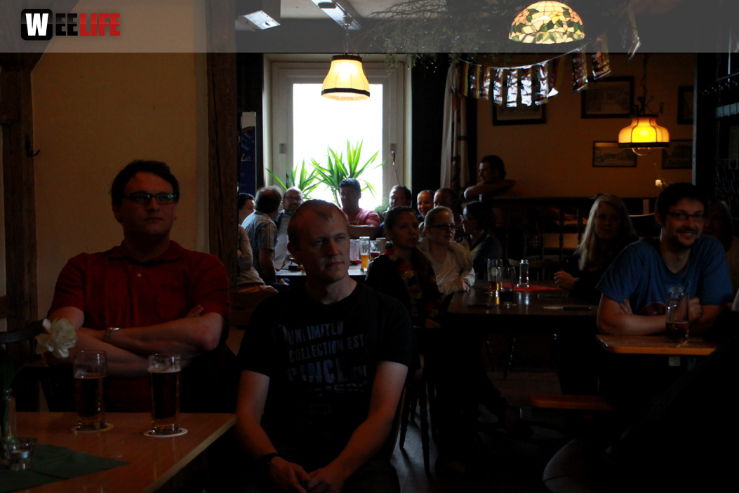 Public Viewings Fussball WM Deutschland USA 26.6.2014 Kneipen