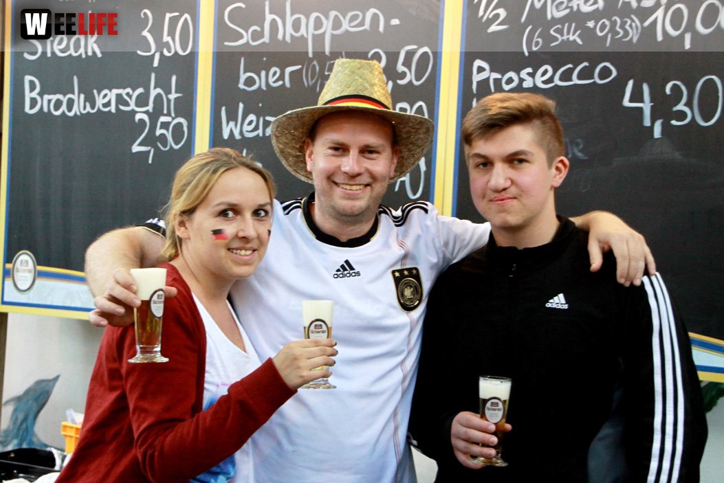 Public Viewings Fussball WM Deutschland USA 26.6.2014 Kneipen